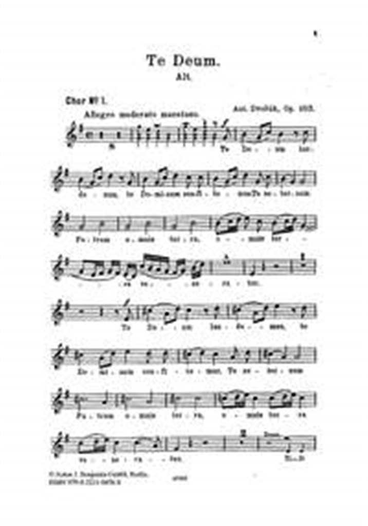 Te Deum op. 103